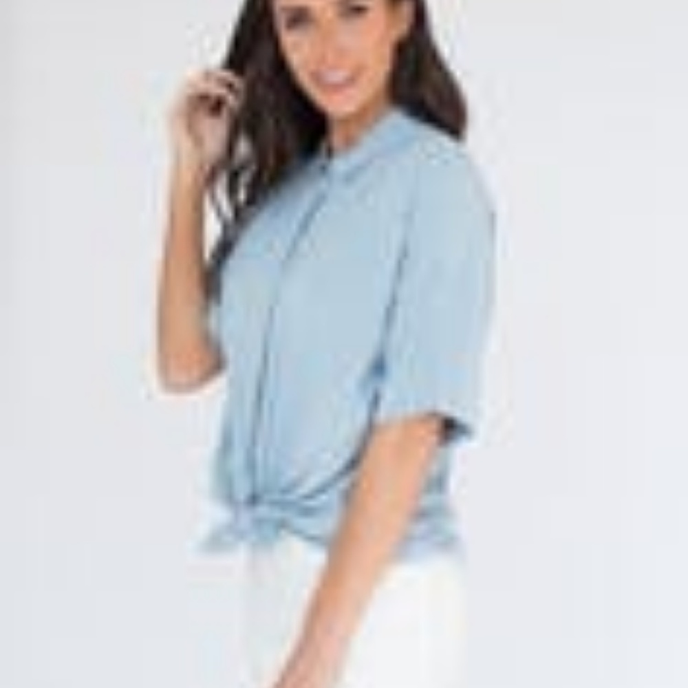 Agnes & Dora Dolman Button Down with Pocket